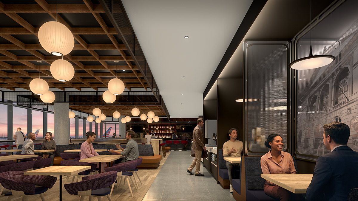 American Airlines Admirals Club (Concourse H) at ORD