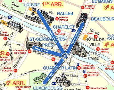 Latin Quarter and Notre-Dame at ORY