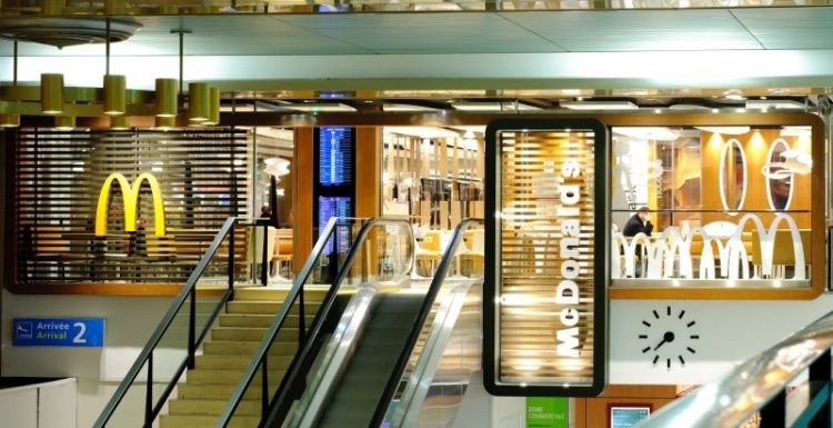 McDonald's restaurant at ORY Airport