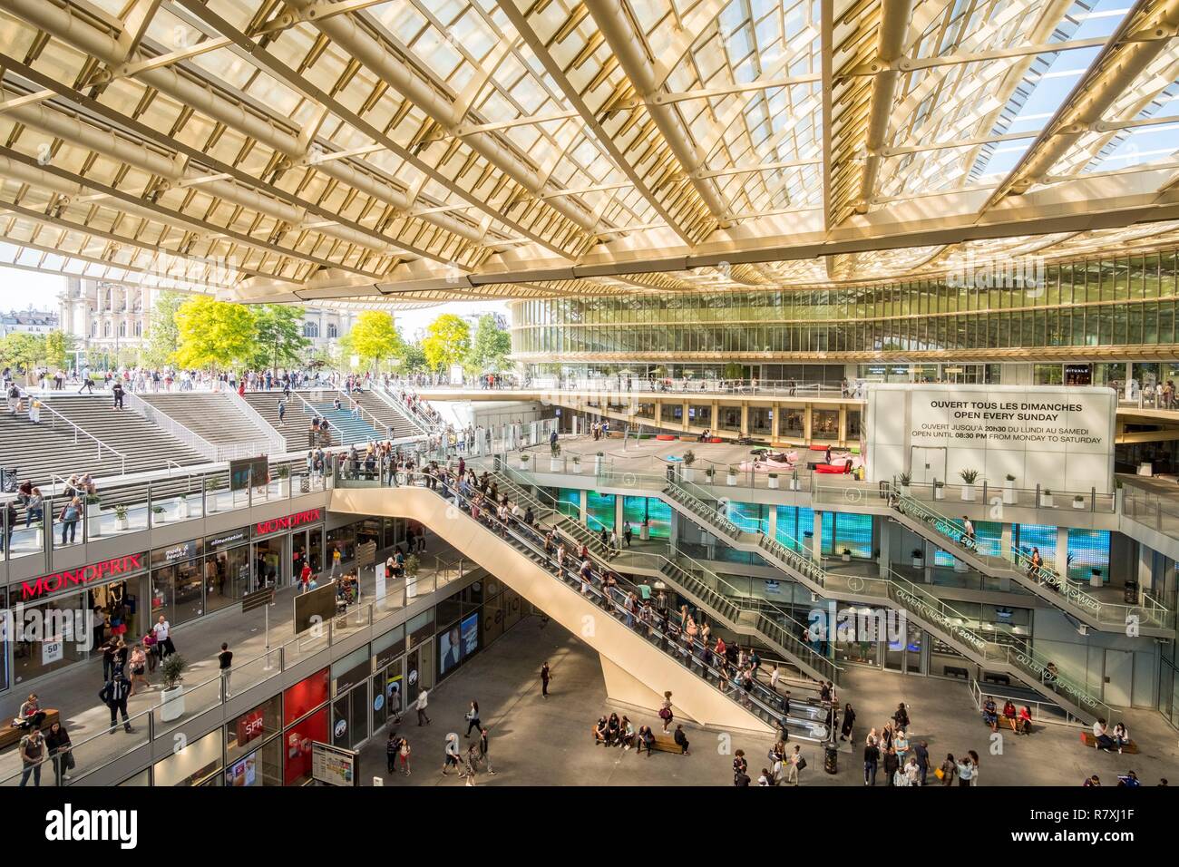 Paris City Center (Chatelet-Les Halles) from ORY