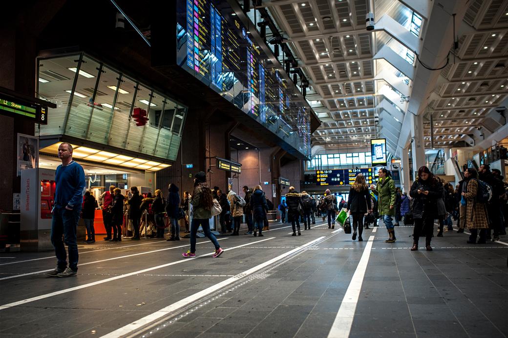 Oslo Central Station from OSL