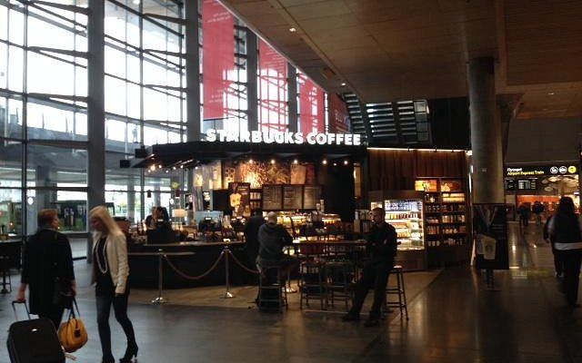 Stockfleths Coffee restaurant at OSL Airport