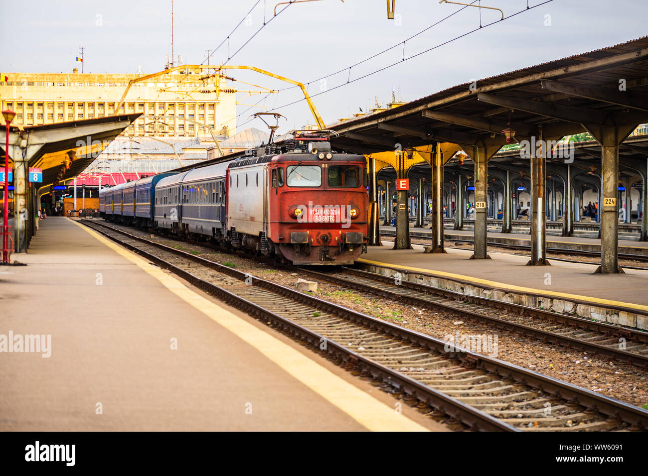 Bucharest North Railway Station from OTP