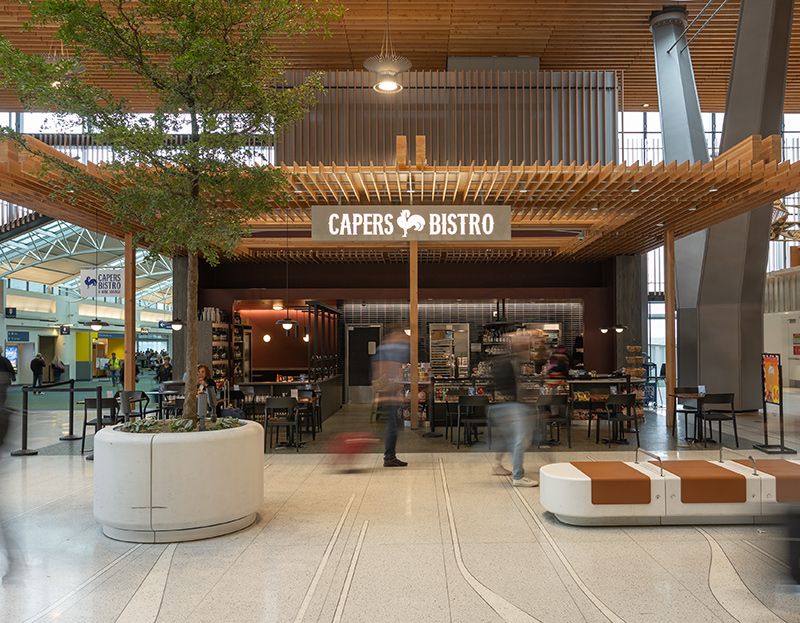 Capers Cafe at PDX