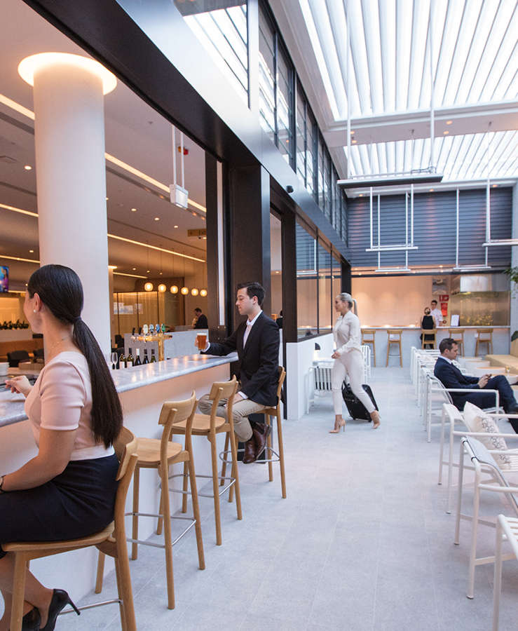 Qantas International Business Lounge at PER