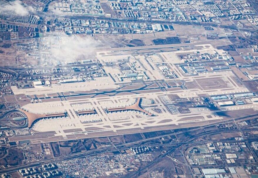 Beijing Capital Airport (PEK) from PKX