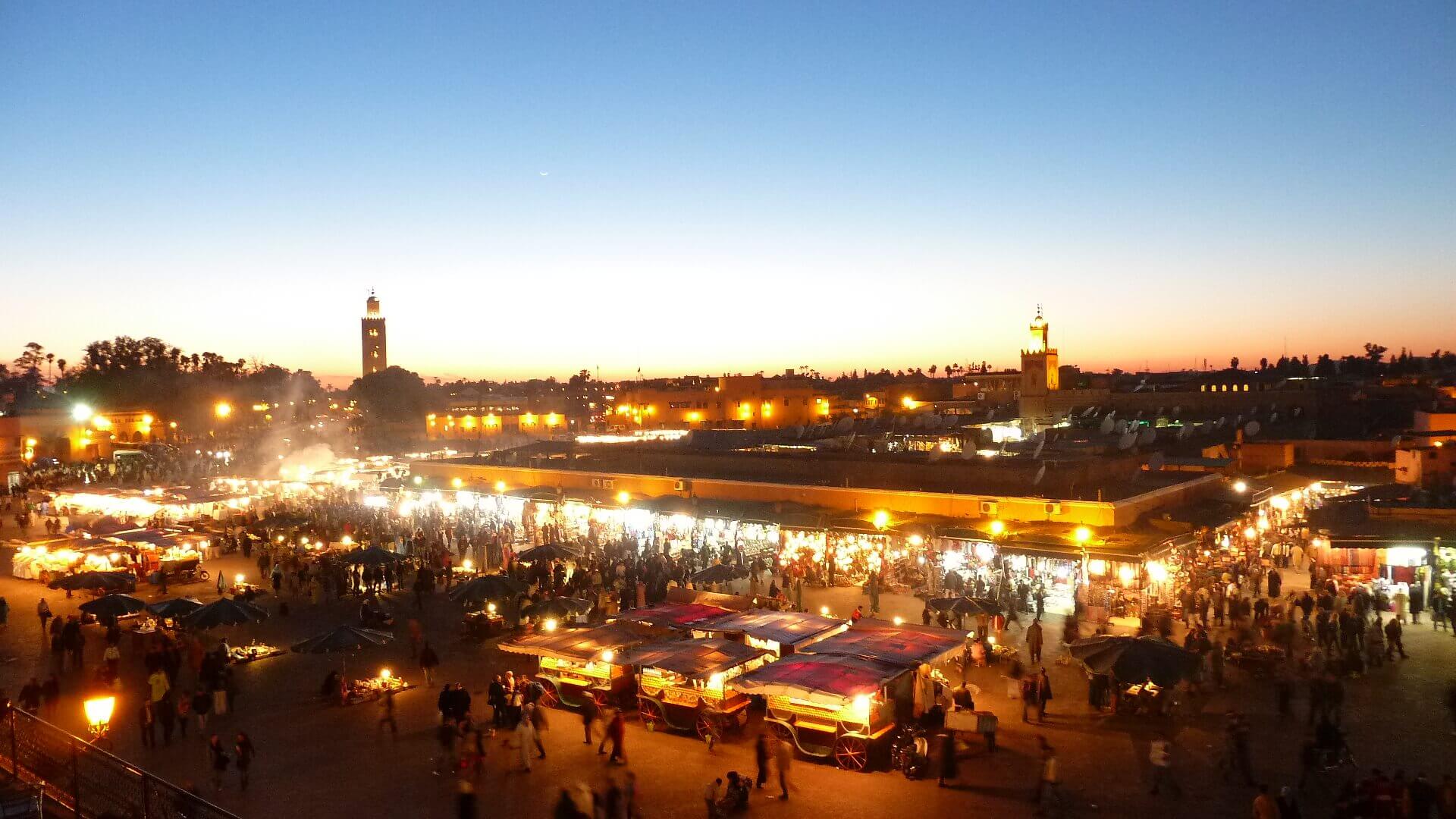 Marrakech City Center from RAK