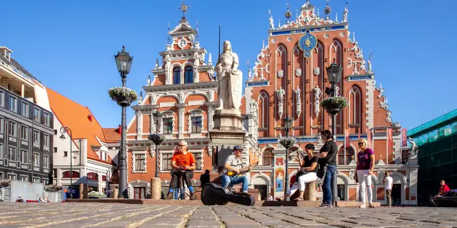 Riga City Center from RIX