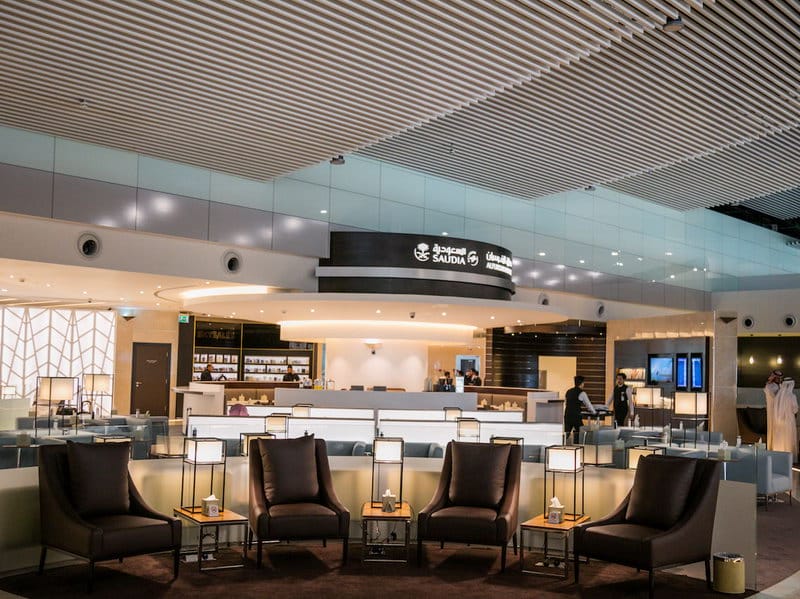 Saudia Al Fursan Golden Lounge at RUH