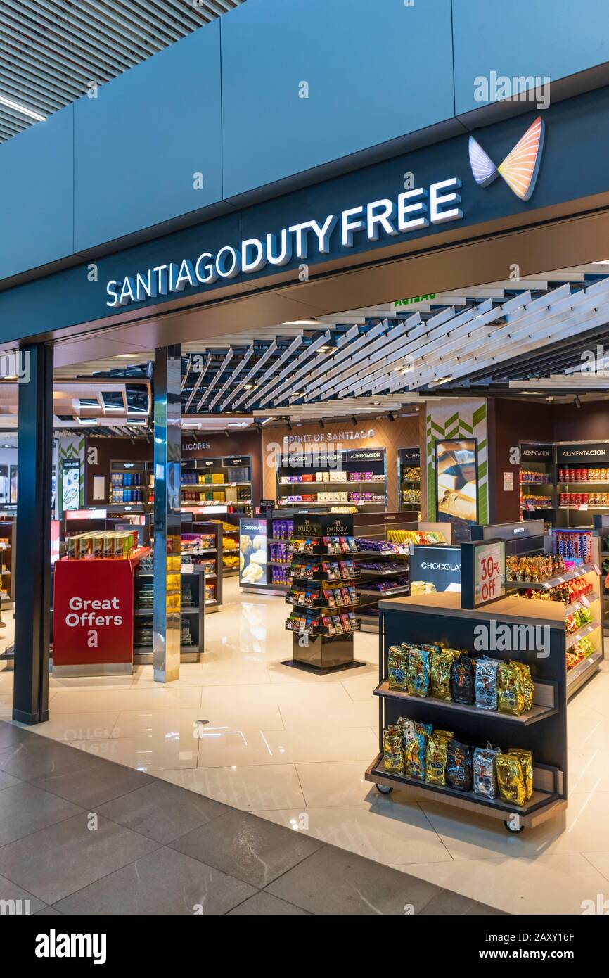 Duty Free Deli restaurant at SCL Airport