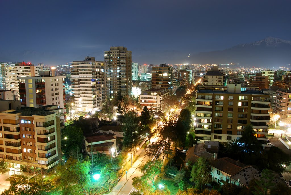 Providencia & Las Condes from SCL