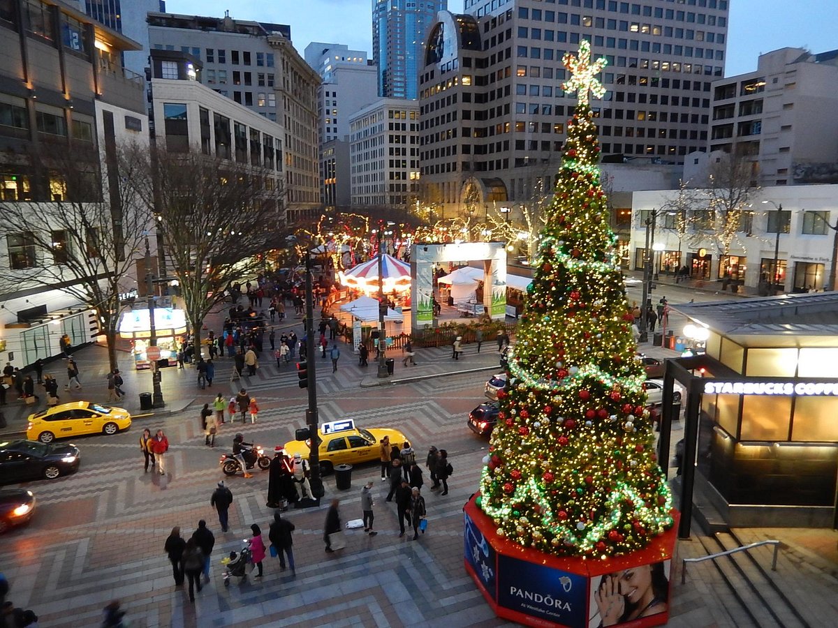 Downtown Seattle (Westlake) from SEA