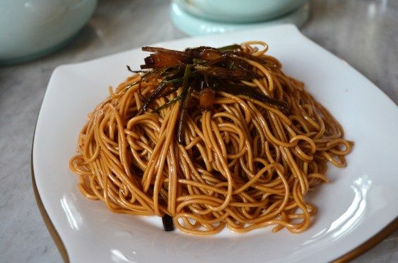 Shanghai Scallion Noodles at SHA