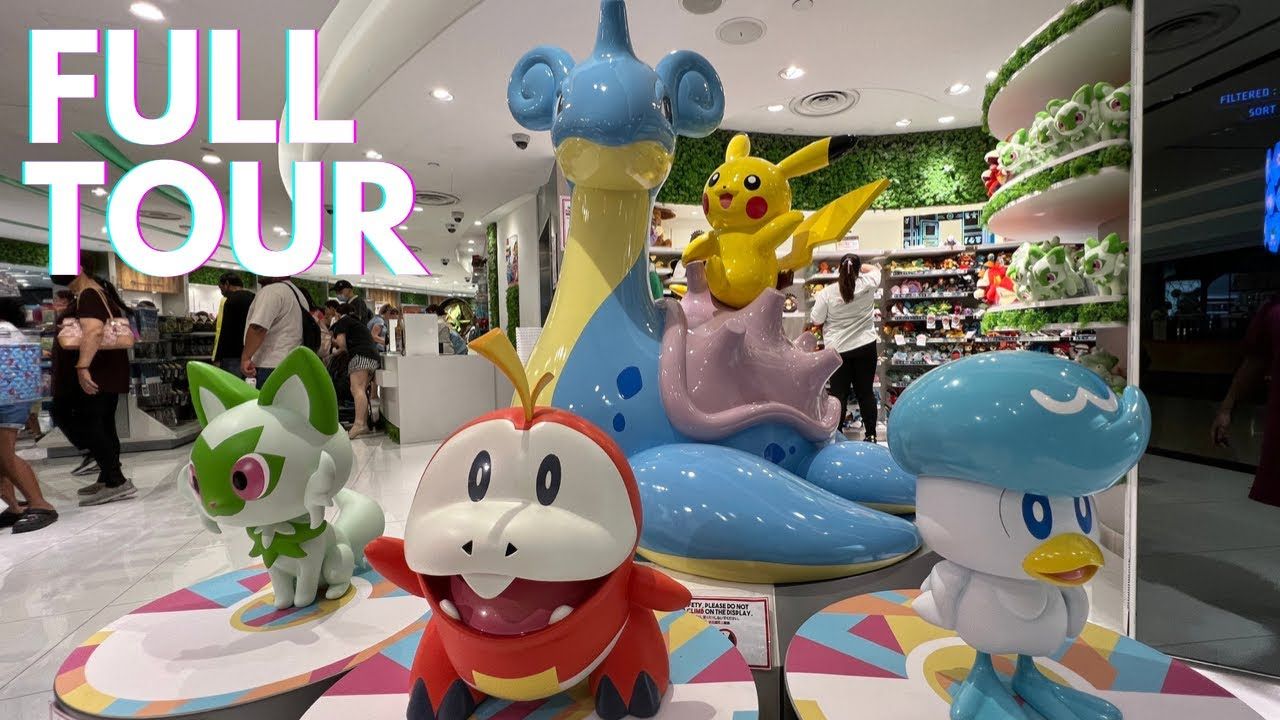 Pokémon Center Singapore at SIN