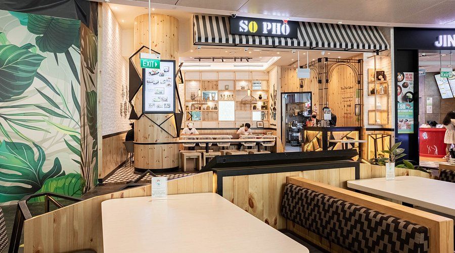 So Pho restaurant at SIN Airport