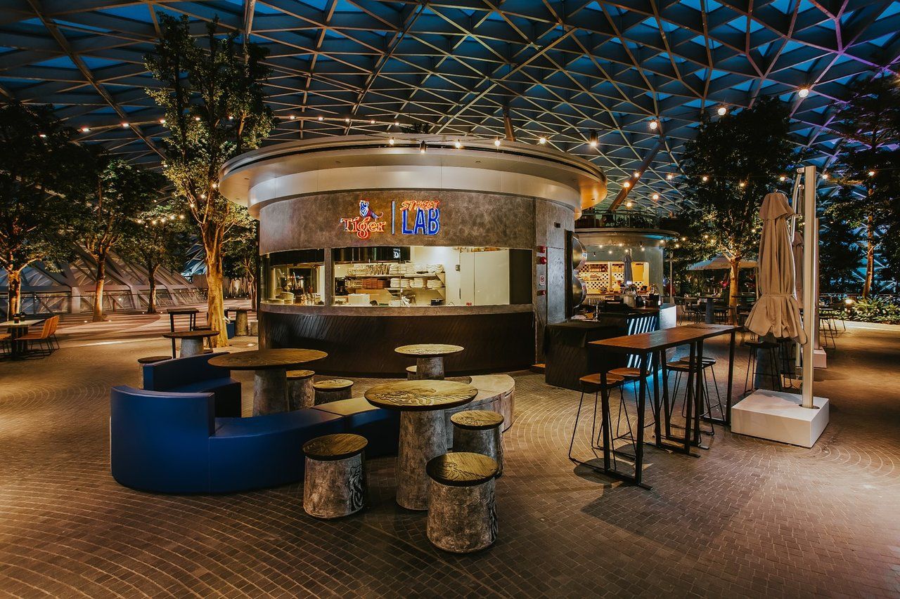 Tiger Street Lab restaurant at SIN Airport