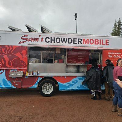 Sam's Chowder Mobile at SJC