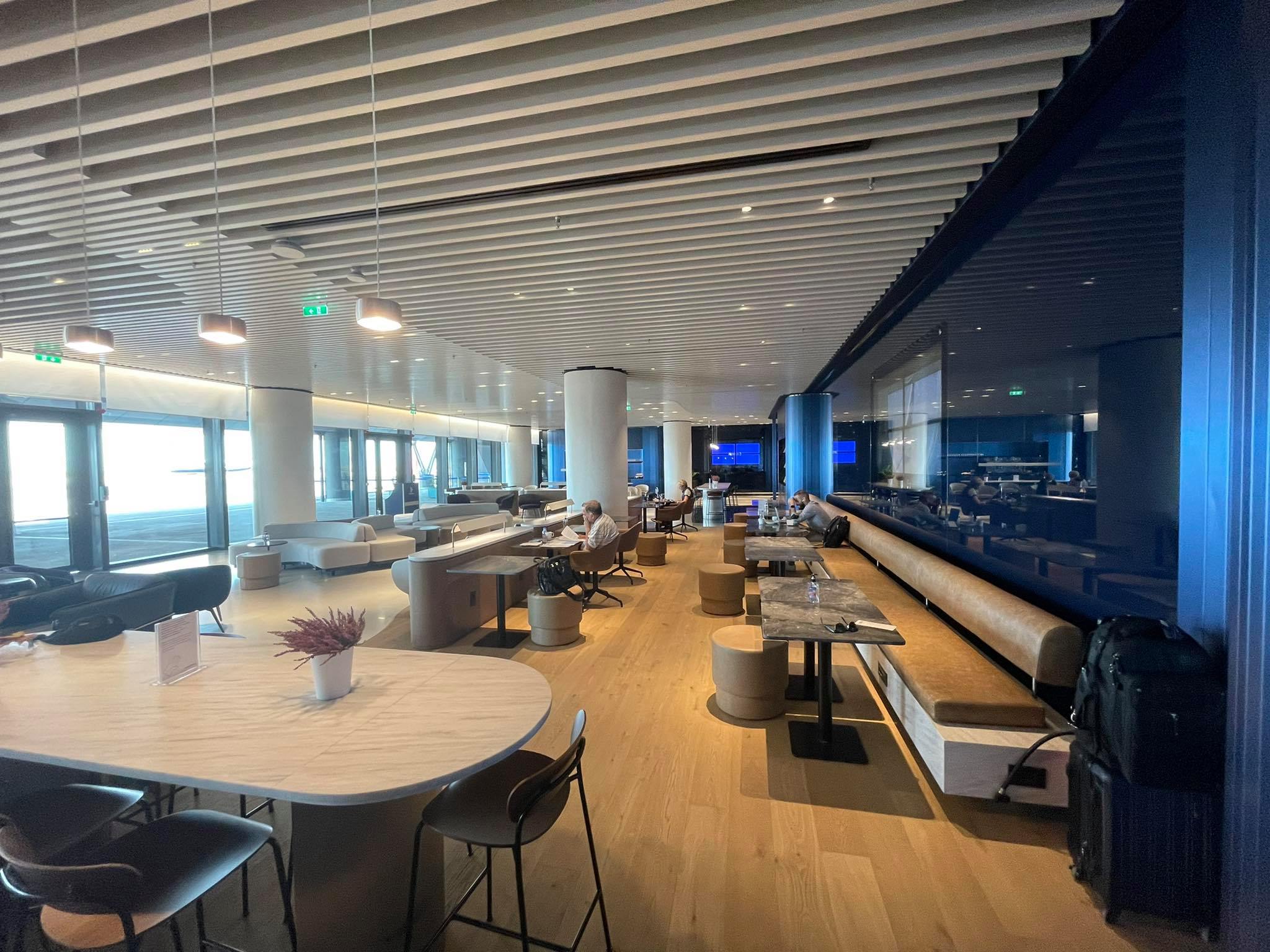 Aegean Business Lounge at SKG
