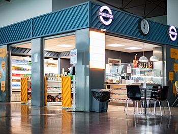 Coffee Shop restaurant at SKP Airport