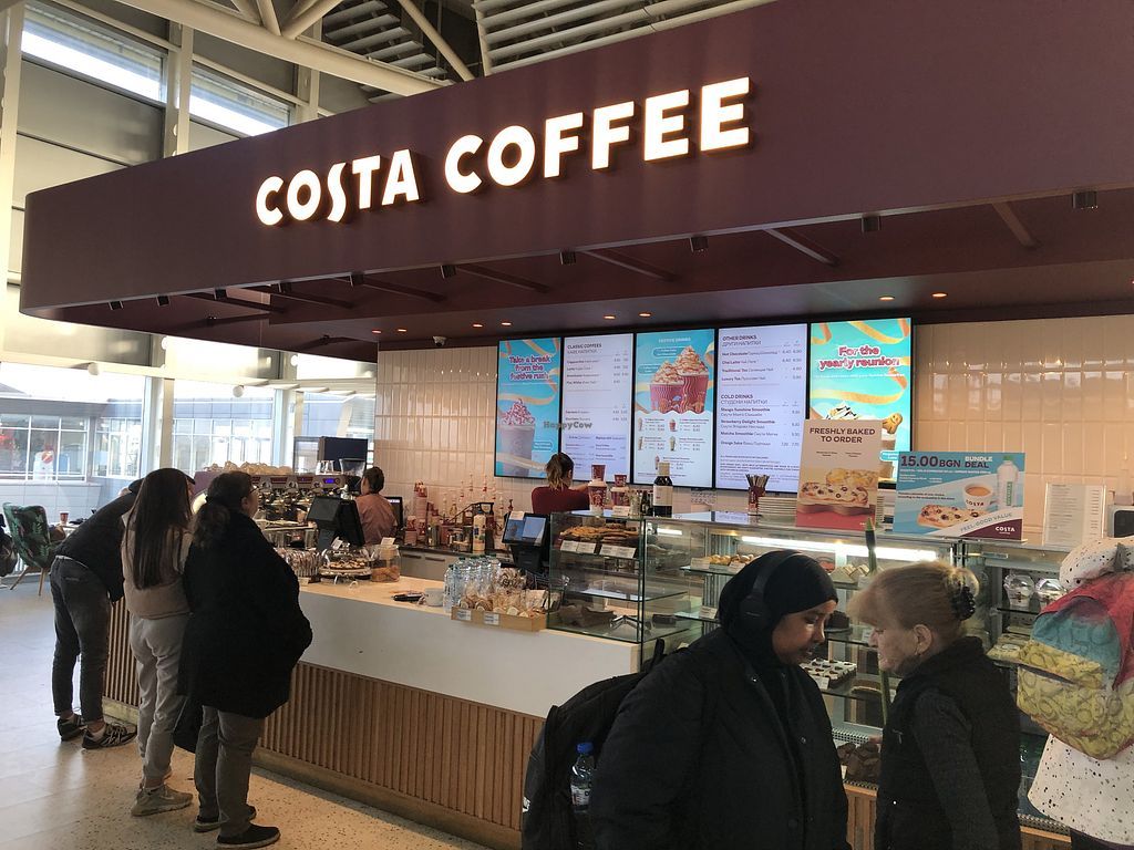Costa Coffee restaurant at SOF Airport