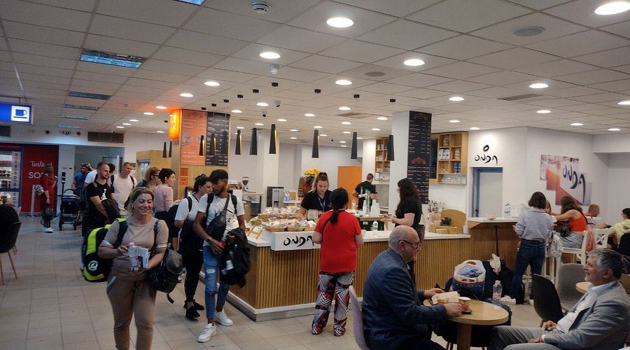 Terminal 1 Cafe restaurant at SOF Airport