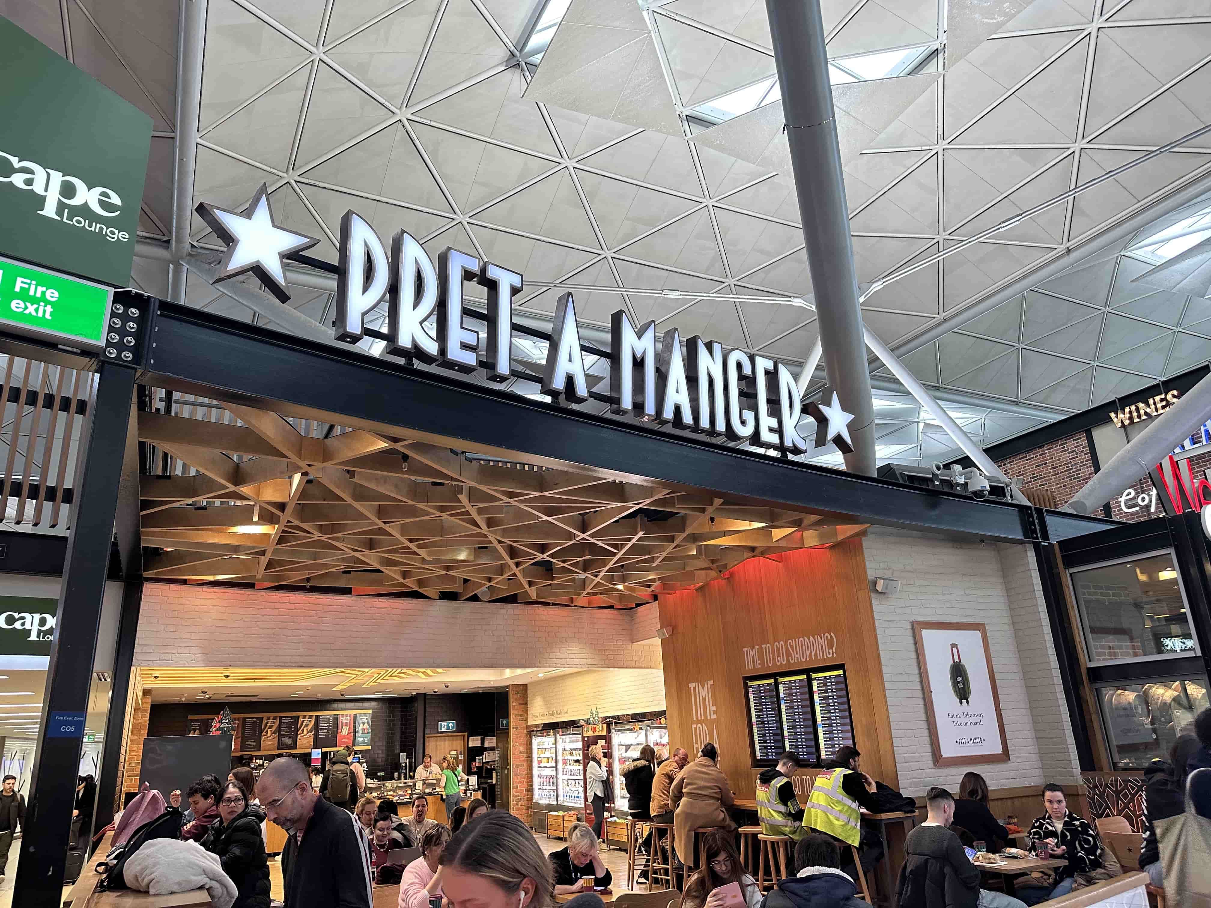 Pret A Manger at STN
