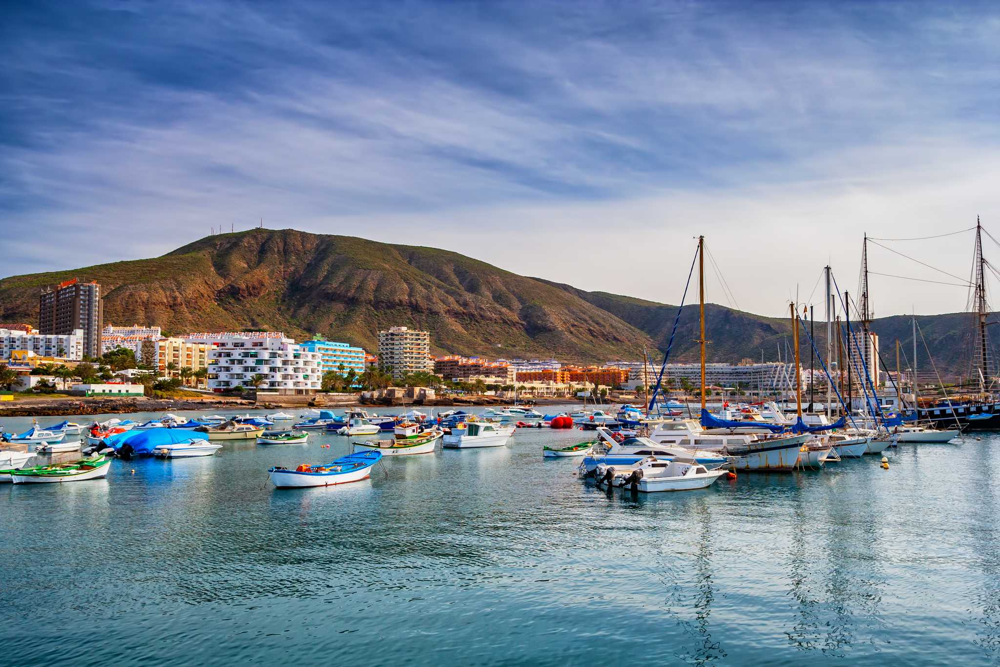 Explore Los Cristianos Harbor at TFS