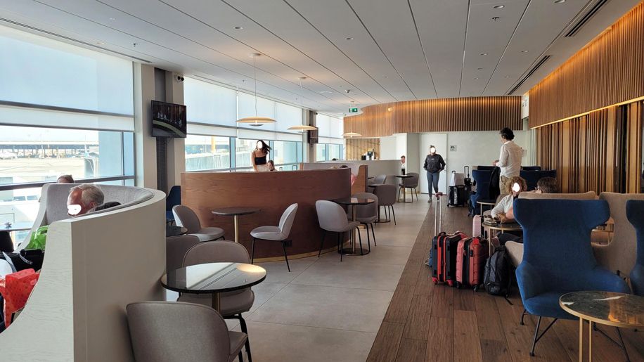 British Airways Lounge at TLV