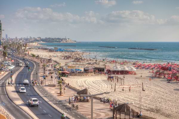 Tel Aviv Beach & Boardwalk at TLV
