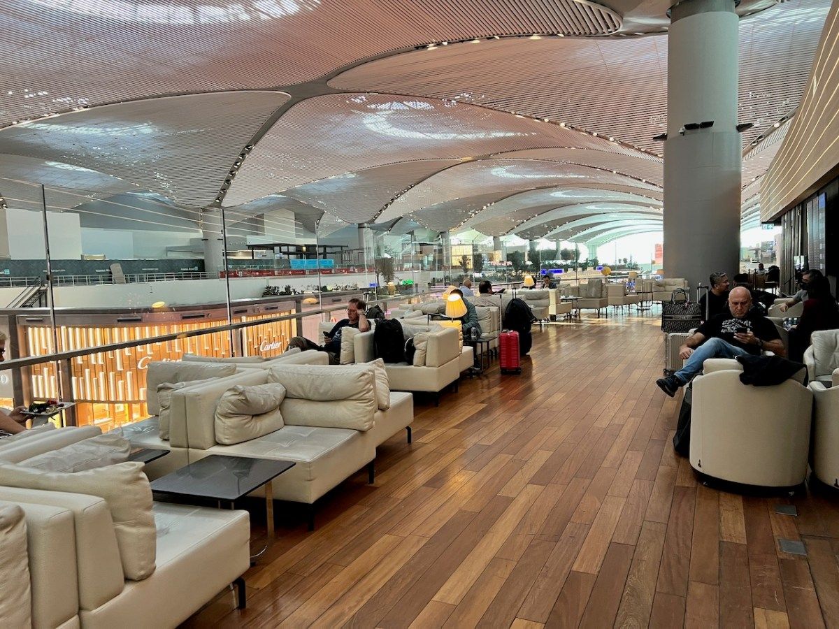 Turkish Airlines Lounge at TLV