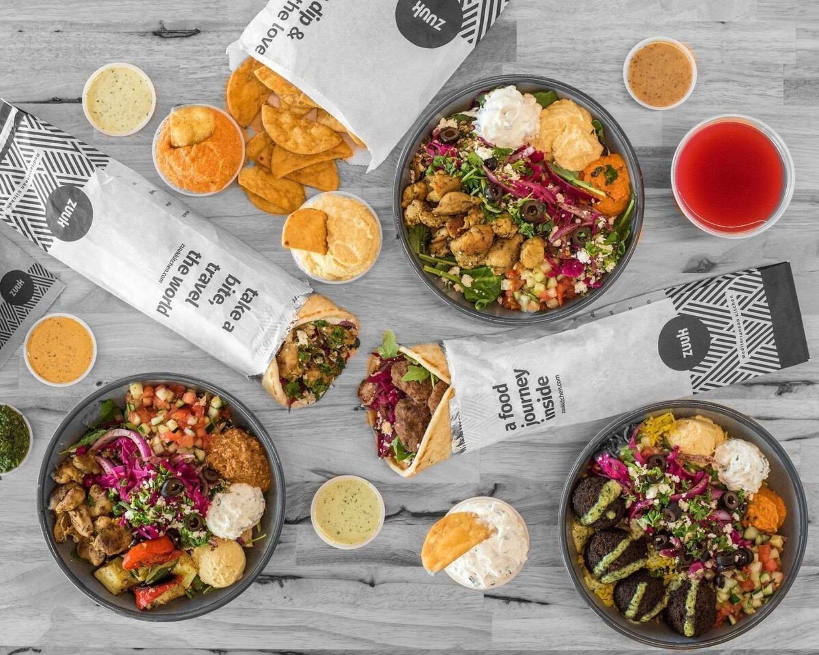 Zuuk Mediterranean Kitchen restaurant at TPA Airport