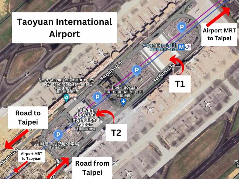 TPE Terminal 1 Concourse A