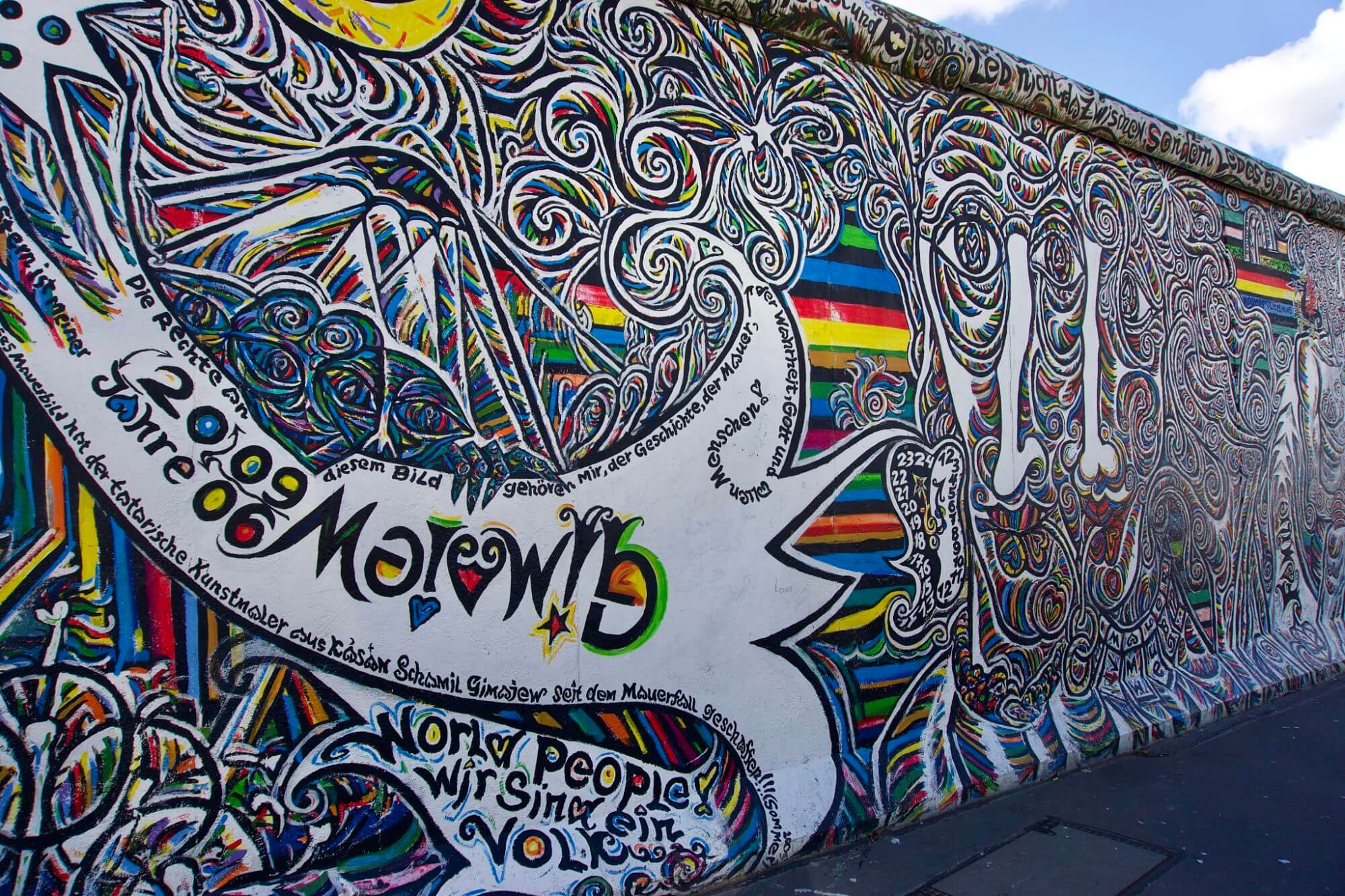 Berlin Wall Memorial and East Side Gallery at TXL