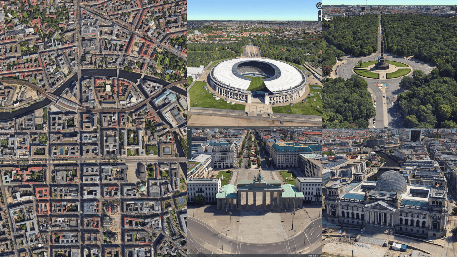 Brandenburg Gate and Reichstag at TXL