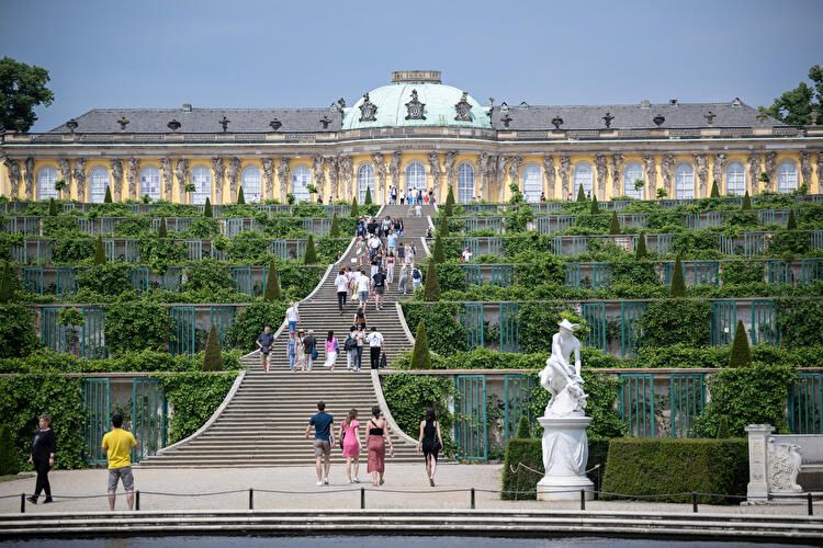 Potsdam and Sanssouci Palace at TXL