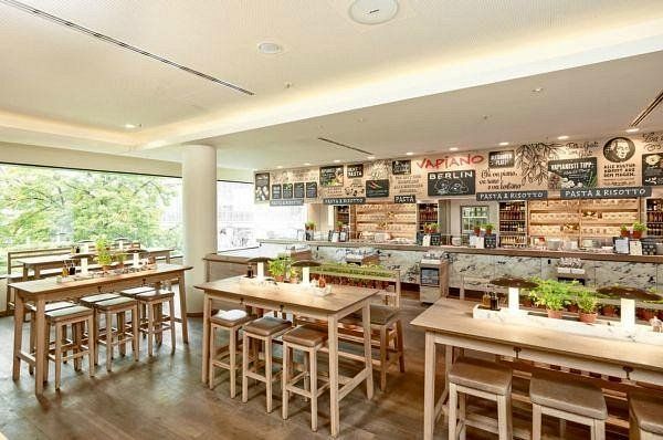 Vapiano restaurant at TXL Airport