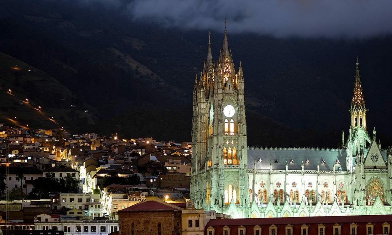 Quito City Center (Historic Center) from UIO