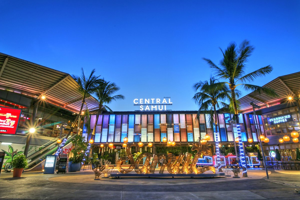 Koh Samui City Center from USM