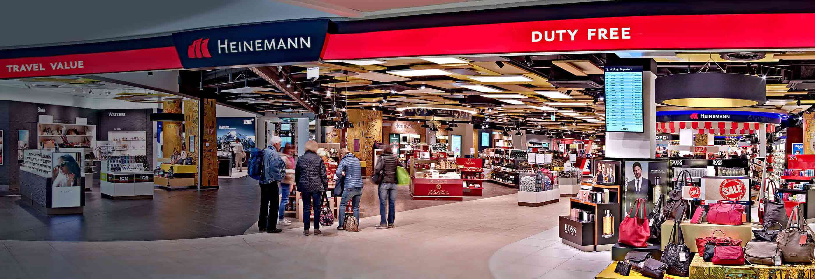 Airport Shopping at Vienna Airport at VIE