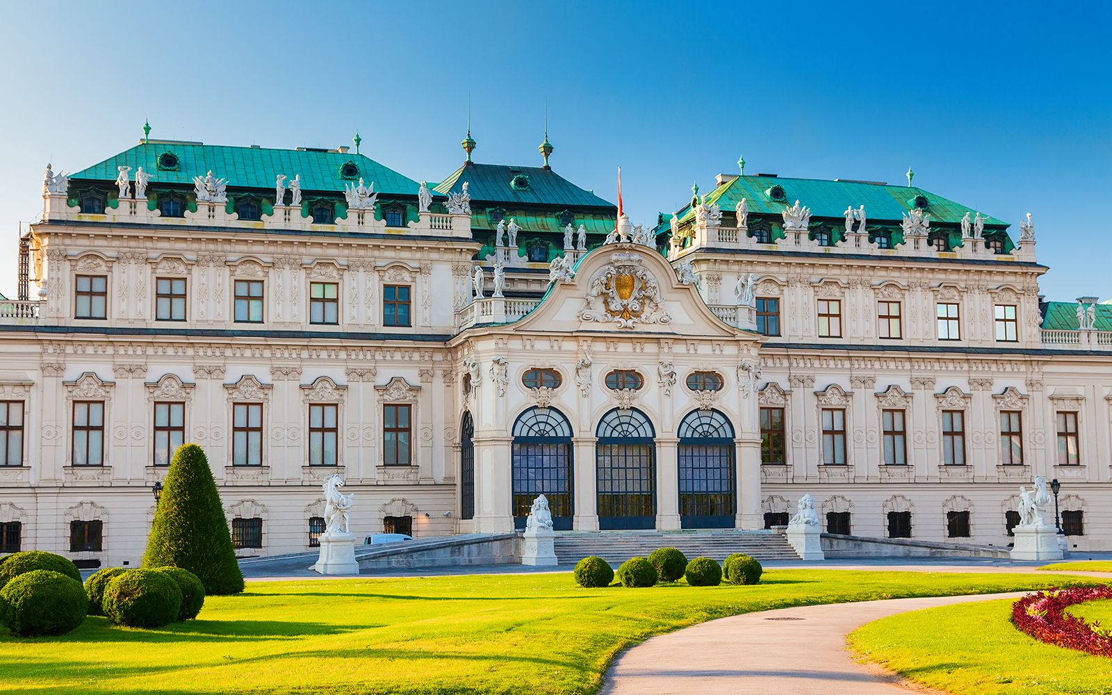 Visit Belvedere Palace at VIE