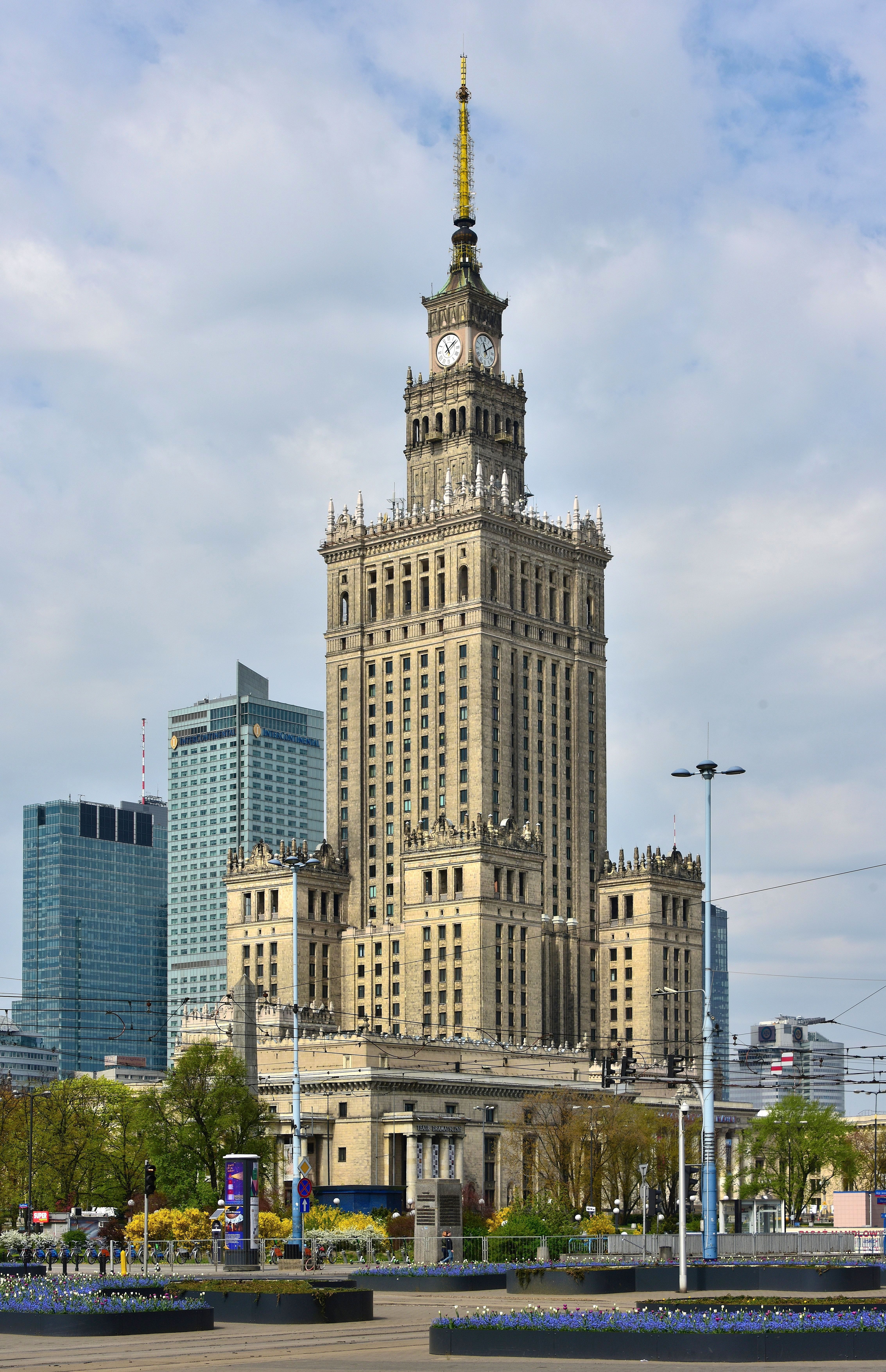Palace of Culture and Science at WAW