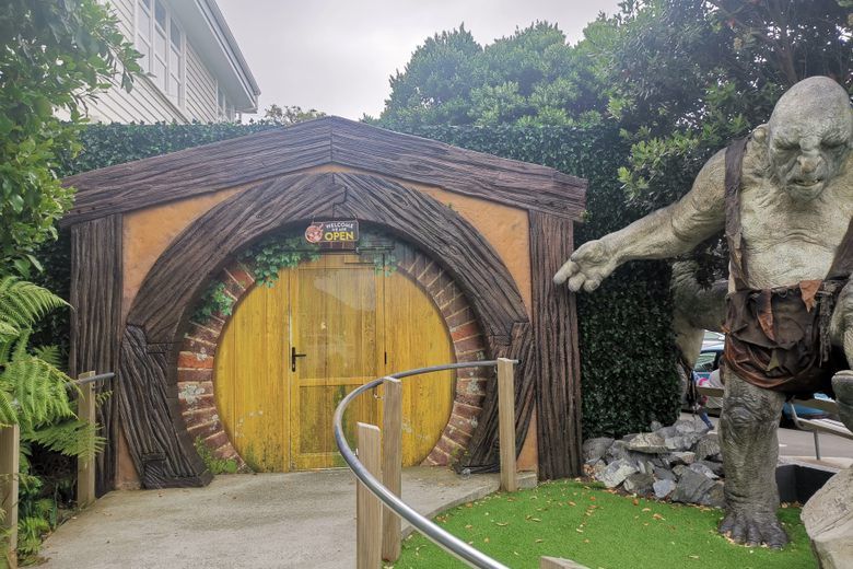 Weta Cave Store & Café restaurant at WLG Airport