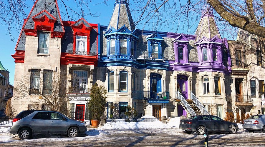 Mont-Royal & Plateau from YUL