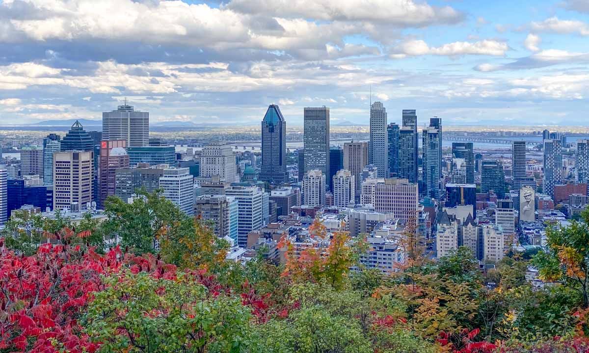 Mount Royal Lookout at YUL