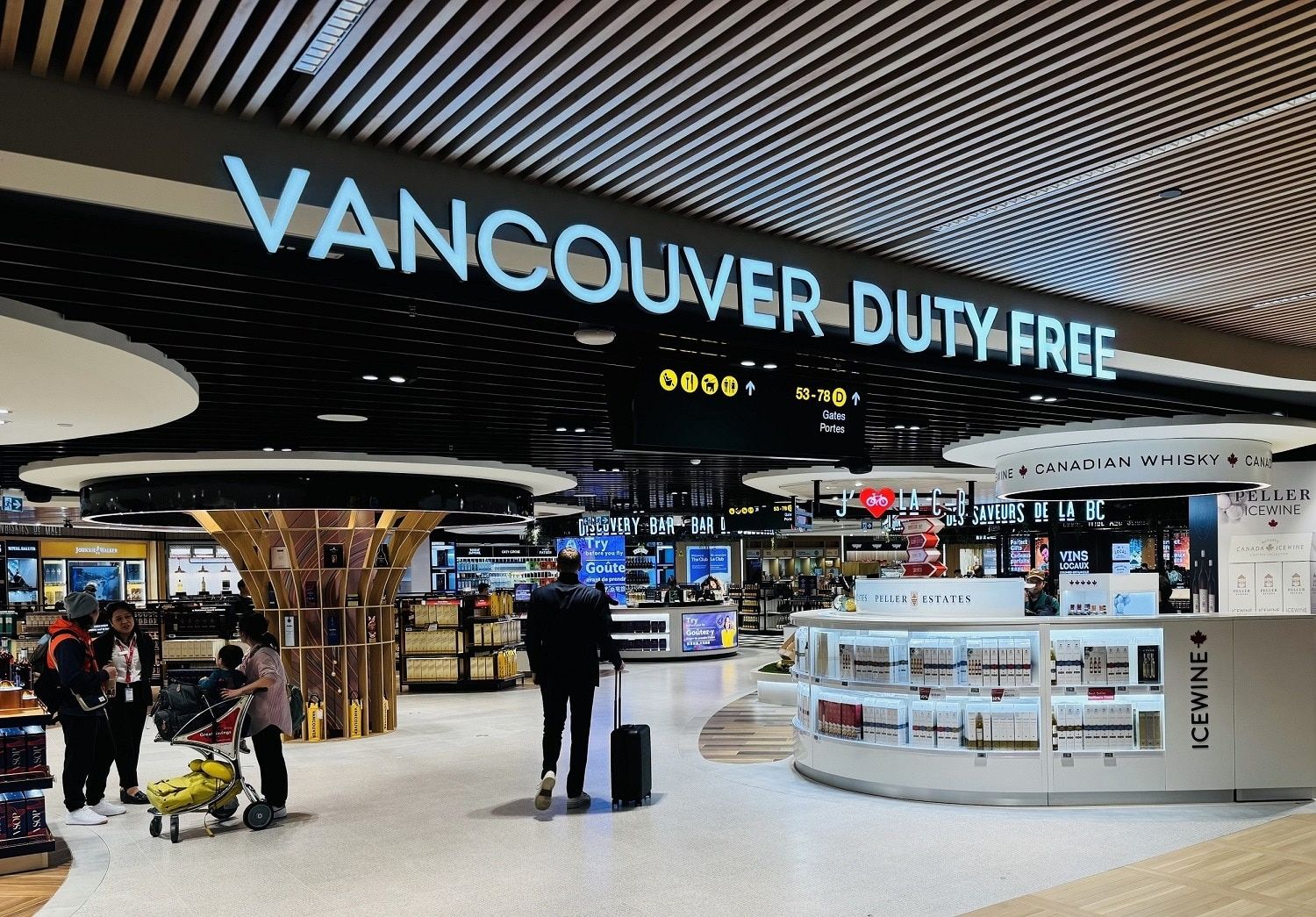 Duty-Free BC Products Shopping at YVR