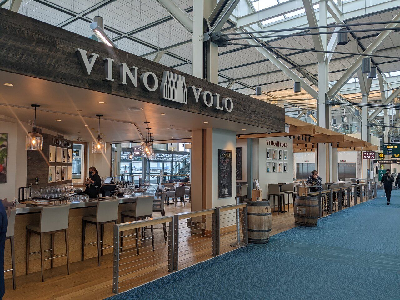 Vino Volo restaurant at YVR Airport